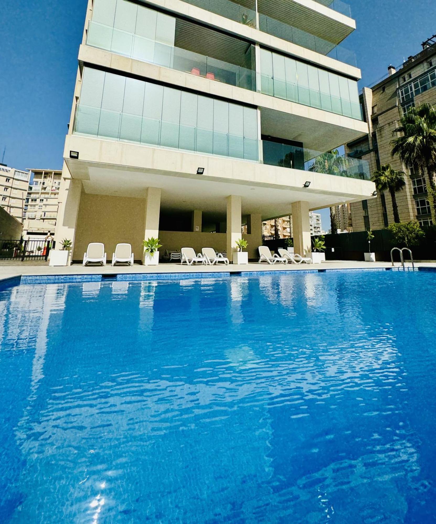 Calpe Beach II - Sea & Pool View Apartment Exterior foto